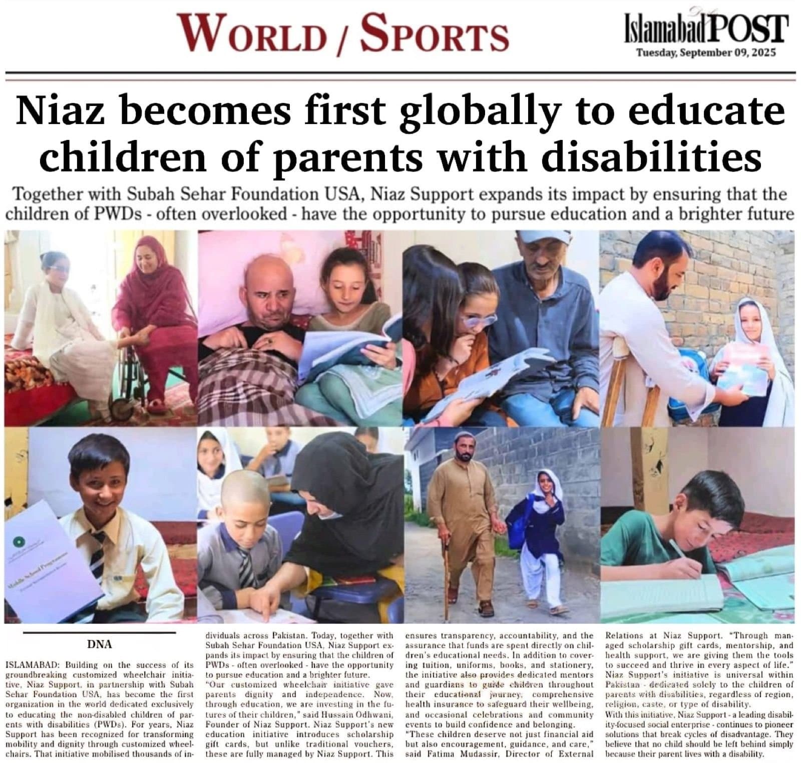 Wheelchair Distribution & Scholarship Support photo 12
